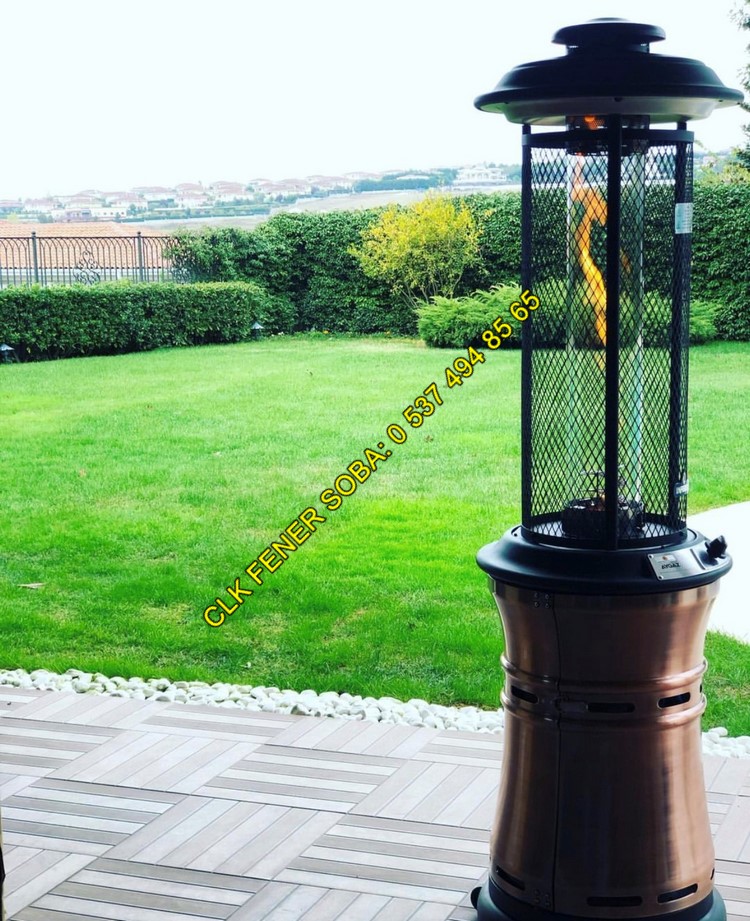 CLK Fener Soba Bakır Kahverengi Tüplü Bahçe Isıtıcısı Açık Alan Isıtıcı - Image 10